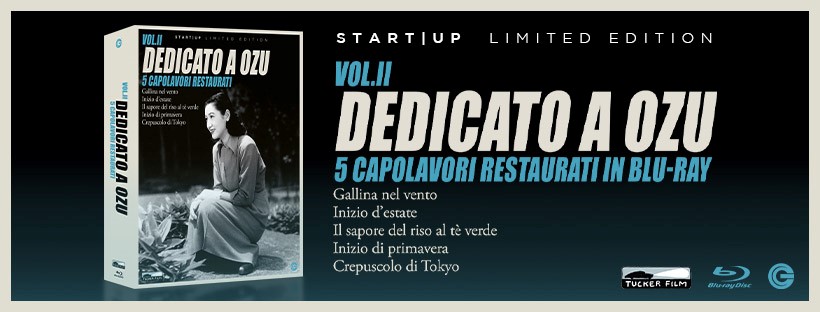 Ozu: nuovo cofanetto Blu-ray con CG
